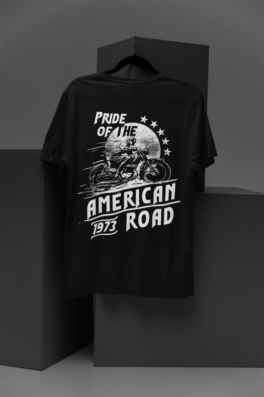 Pride of the American Road - Vintage Motorcycle Tee