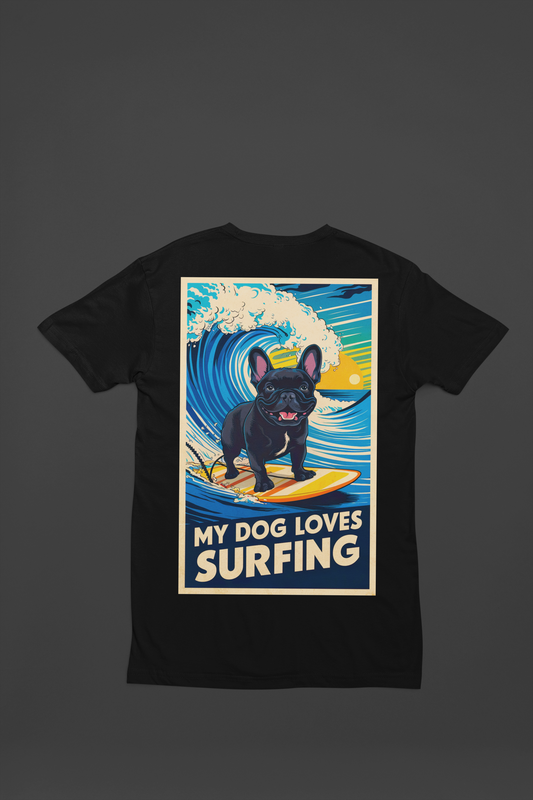 - 🌊 Surf's Pup Tee - Beach Wave Rider