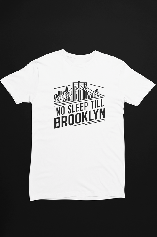 No Sleep Till Brooklyn - NYC Skyline Tee