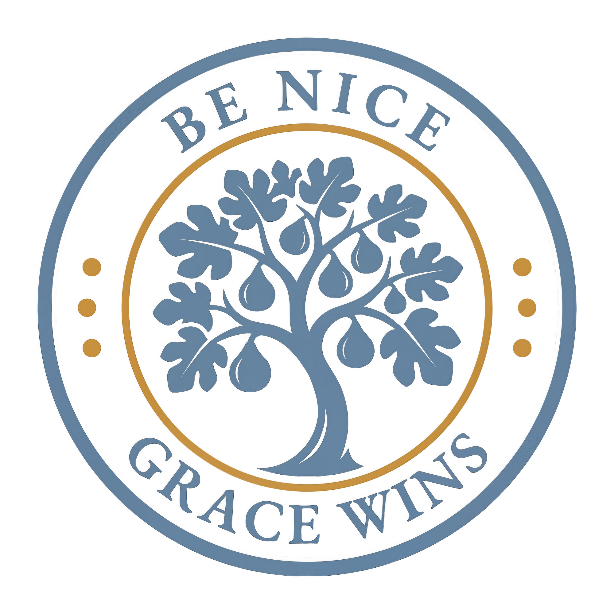 Be Nice Grace Wins logo